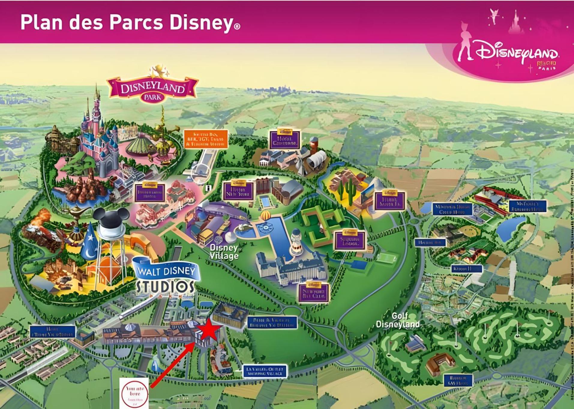 Place Toscane, 8P, Fibre Et Parking A Disneyland Serris Exterior foto